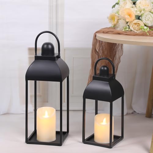 Lanterns Decorative Outdoor Indoor (2 Count)