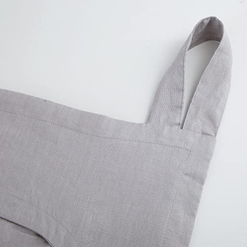 100% Linen Door Hanging Laundry Hamper Bag