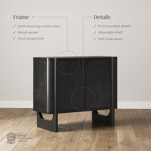 Solace Mid Century Modern Cabinet (4 Count)