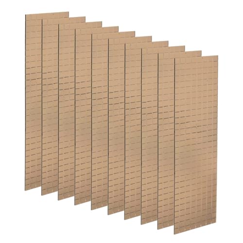 Mirror Mosaic Tiles 5x5mm Square Brown 10 Sheet 4800 Pcs (4800 Count)