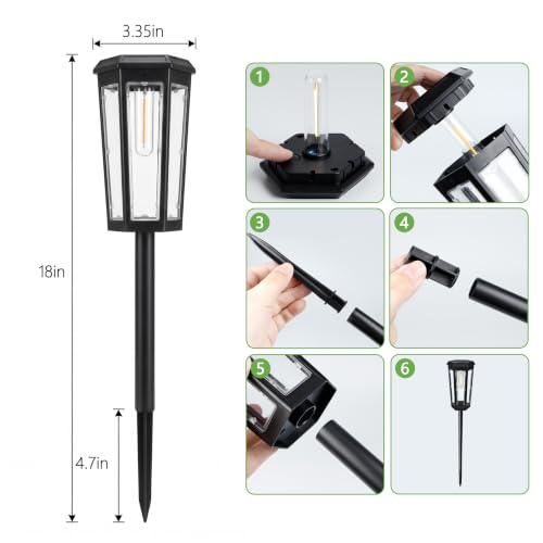 Solar Pathway Lights Outdoor
