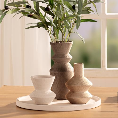 Ceramic Vase Home Table Decor (3 Count)