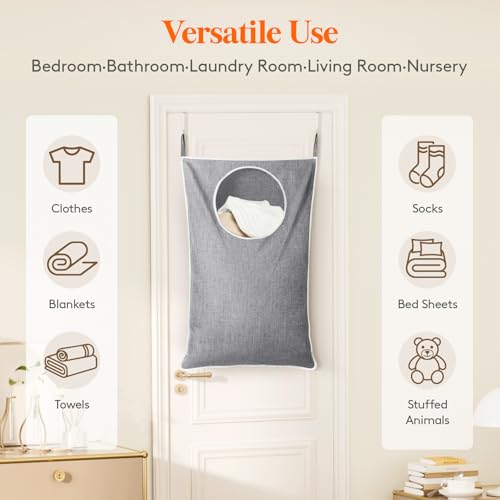 2 Pack Over Door Laundry Hamper (2 Count)