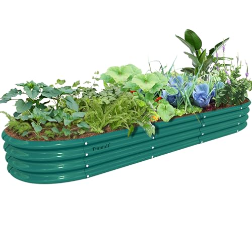12x2x1ft Galvanized Raised Garden Bed