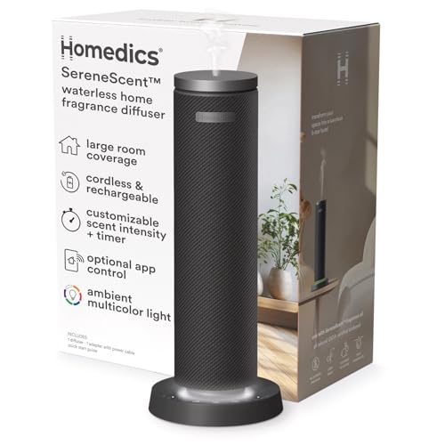 SereneScent Waterless Essential Oil Diffuser