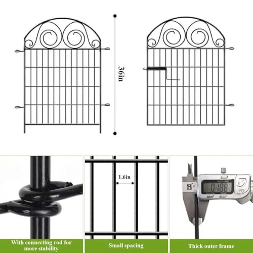 Tall Garden Fencing 36 Inch High