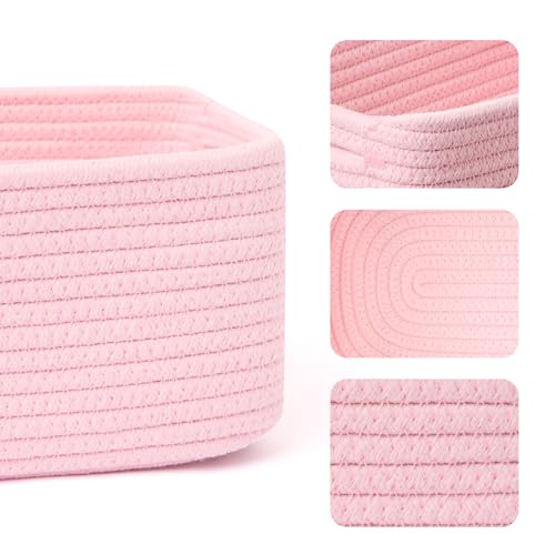 Small Storage Baskets for Organizing (3 Count)