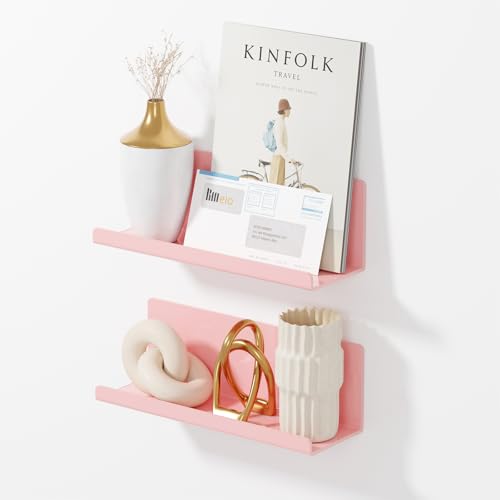 Adhesive Floating Shelves for Wall No Drilling