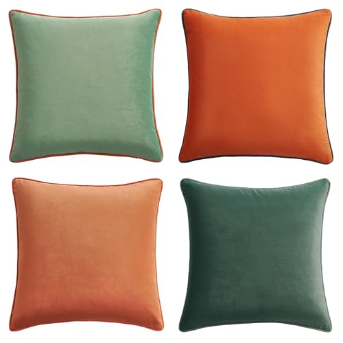 Decorative Throw Pillow Covers Cushion Cases (4 Count)