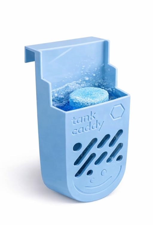 The ORIGINAL Tank Caddy Toilet Tablet Holder