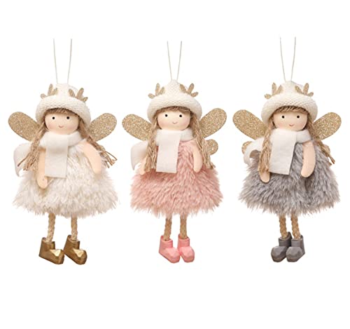3pcs Christmas Angel Doll Decoration