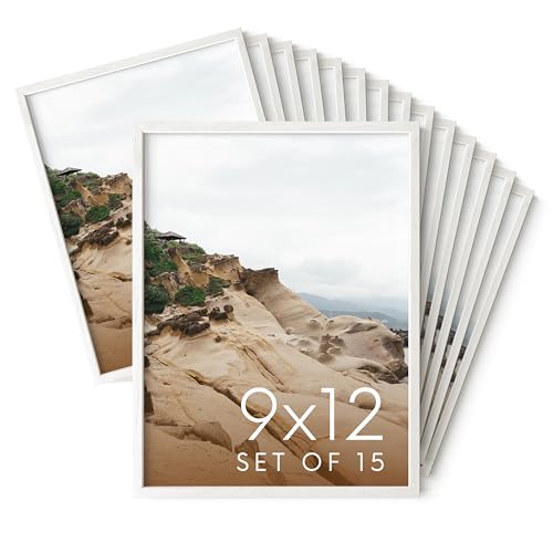 White Oak Wood 9x12 Picture Frames