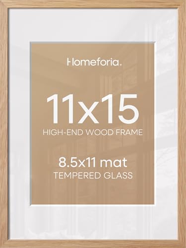 11x15 Natural Oak Picture Frame (3 Count)