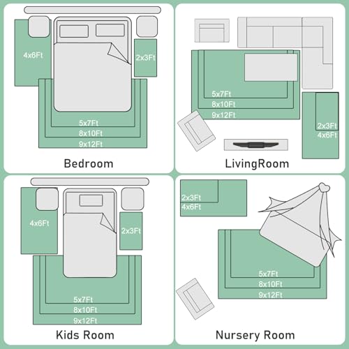 Modern Shaggy Area Rug