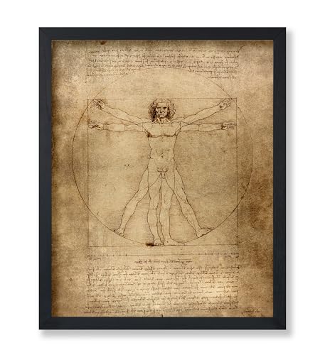 Vintage Leonardo Da Vinci Poster