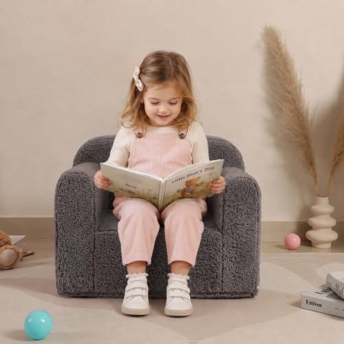 Kids Snuggly Soft Sherpa Chair