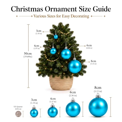 16ct Christmas Balls Ornaments (24 Count)