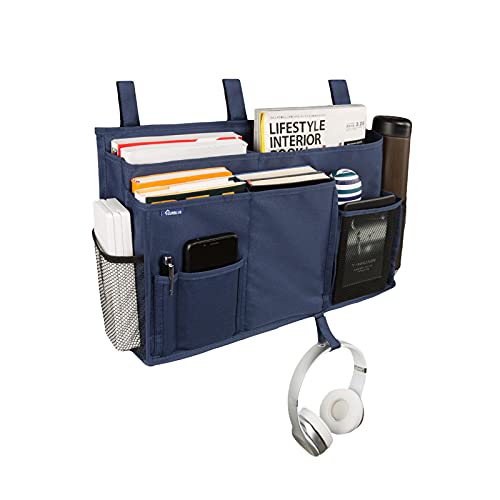Caddy Hanging Organizer Bedside Storage Bag for Bunk and Hospital Beds