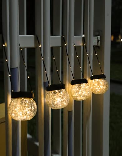 Solar Lanterns Solar Lights Outdoor Waterproof 6 (6.02 Count)