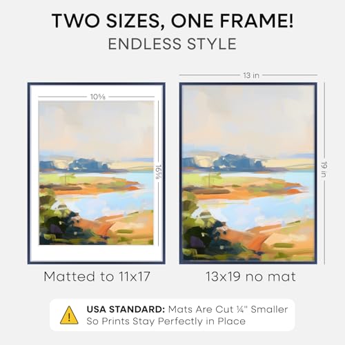 13x19 Blue Picture Frame (2 Count)