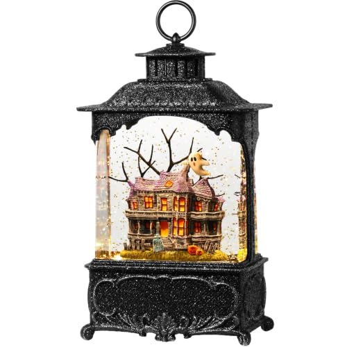 Halloween Snow Globe Lantern Haunted House Halloween Decorations