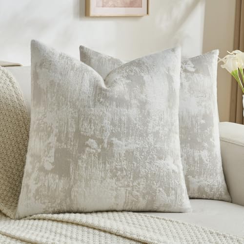 Pack of 2 Faux Cashmere Throw Pillow Covers 26x26 Inch (2 Count)
