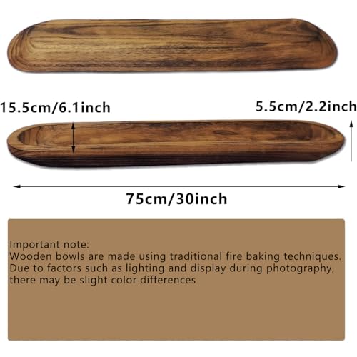 Wooden Dough Bowl Decor