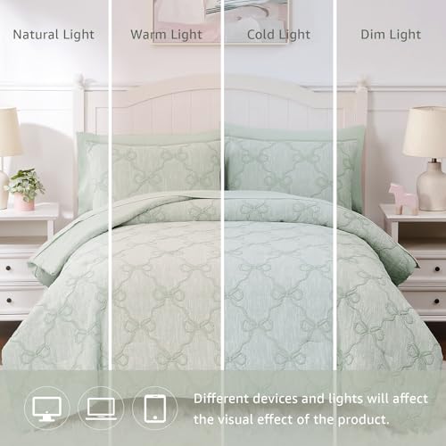 Twin Comforter Set with Sheets for Girls