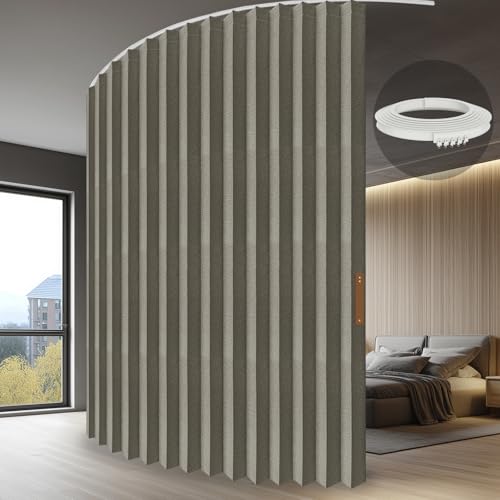 Folding Accordion Partition Divider with Ceiling Track