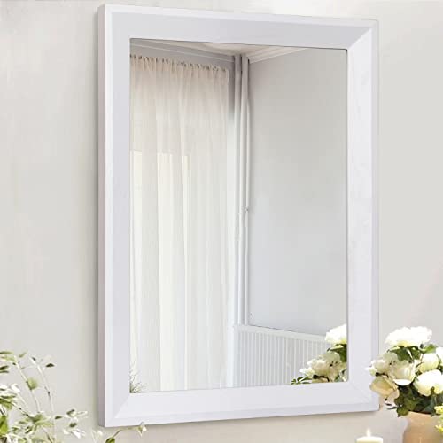 Rectangular Wall Mirror Wood Framed Small Hanging Mirrors