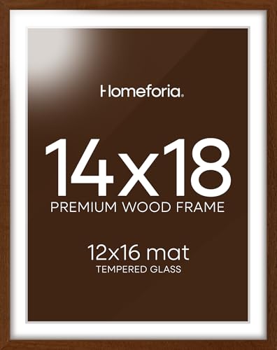 14x18 Brown Oak Picture Frame (3 Count)