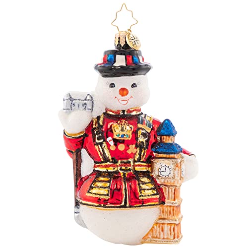 Hand Crafted European Glass Christmas Tree Decorative Ornament