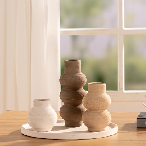 Ceramic Vase Home Table Decor (3 Count)
