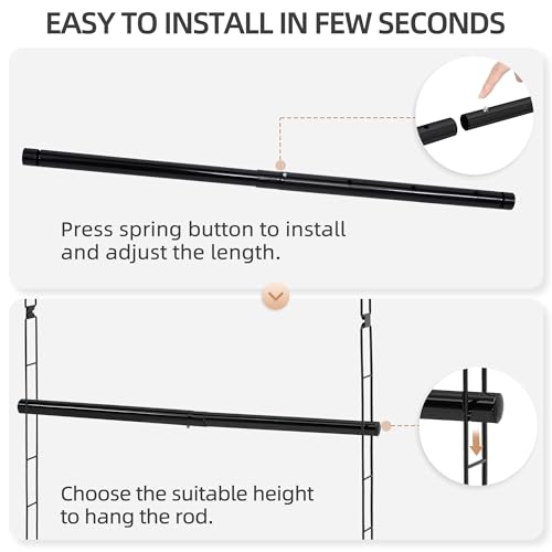 Hanging Closet Rod (2 Count)
