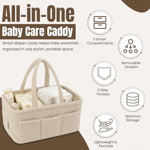 Baby Diaper Caddy Organizer