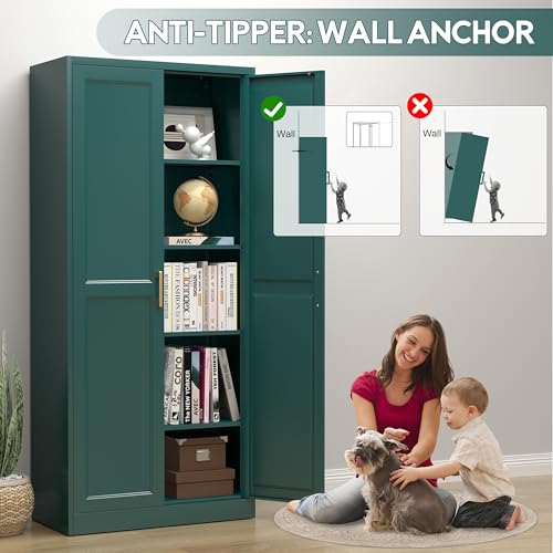 71" Kitchen Pantry Cabinet