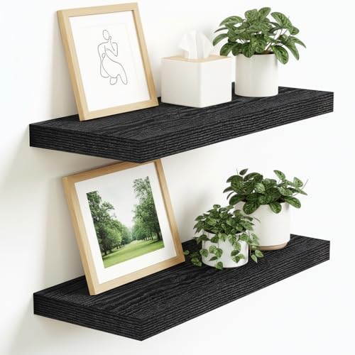Floating Shelves 9 inch Deep 16”Long Set of 2 (2 Count)