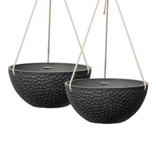 Hanging Planters for Outdoor Plants (2 Count)