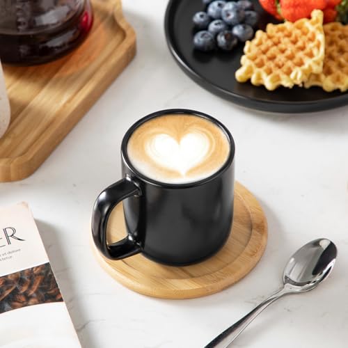Stoneware Coffee Mugs Set (6 Count)