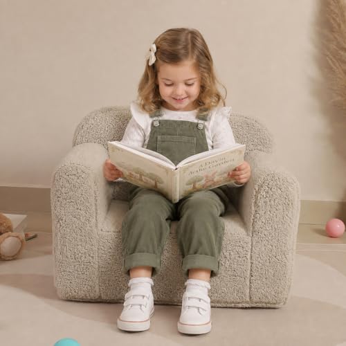 Kids Snuggly Soft Sherpa Chair