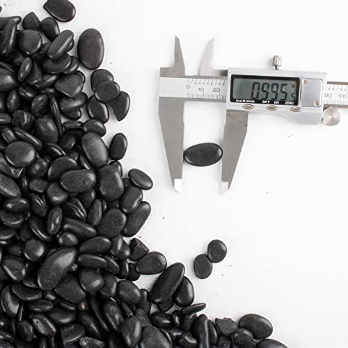 Black Pebbles for Plants 18lb 0.5"