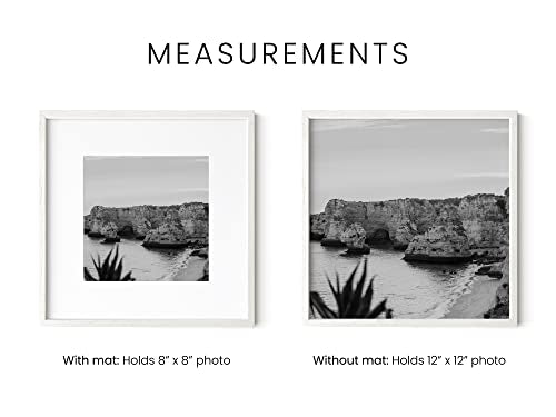 White Square Frames Set of 6 (6 Count)