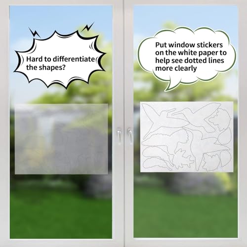 28Pcs Bird Window Strike Prevention