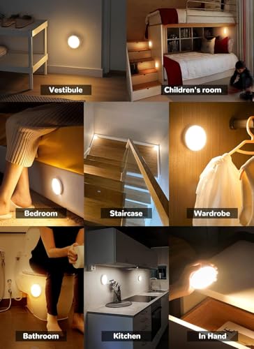 6 Pack Motion Sensor Light Indoor (6 Count)