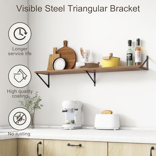 Floating Shelves 48 Inch Long (2 Count)