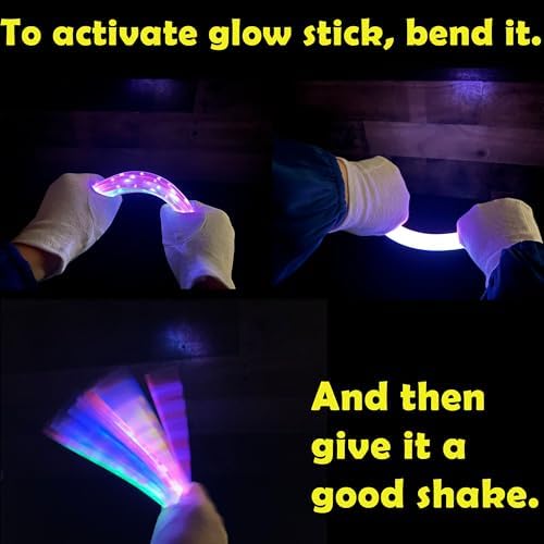 Glow Sticks Bulk 600 Pcs for New Year (600 Count)
