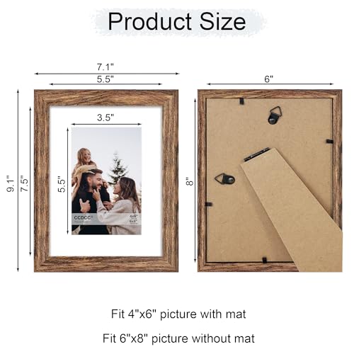 6x8 Picture Frame Set of 4 (4 Count)