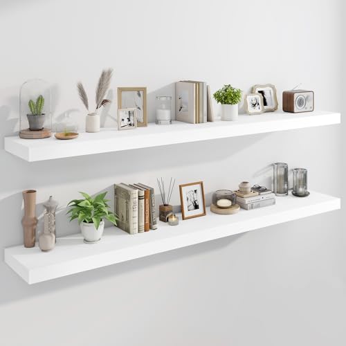 72" Floating Shelves for Wall (2 Count)