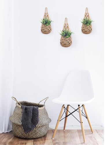 3 Packs Macrame Wall Plant Hanger for 4 in (3 Count)