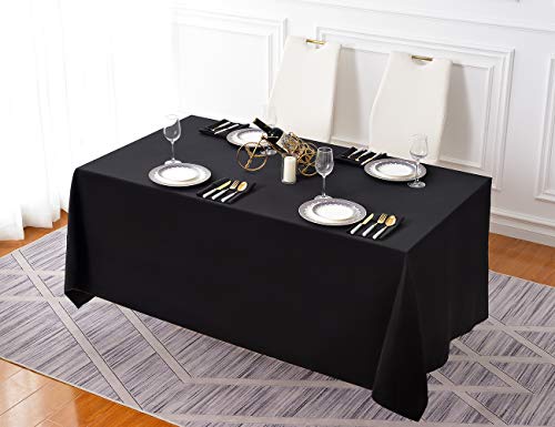 90x132 Inch Tablecloth for 6 Foot Rectangle Tables
